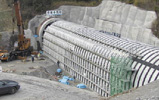九州新幹線　第９薩摩トンネル　明り巻トンネル工事